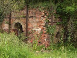 Brick kiln by the Oxford Canal, Fenny Compton Wallpaper