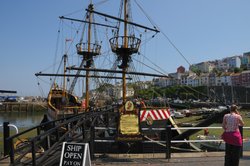 Golden Hind - Brixham Harbour ~ June 2009