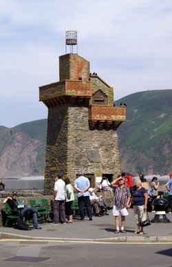 The signal fire tower.