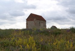 Chapel of St.Peter. Bradwell on Sea, Essex Wallpaper