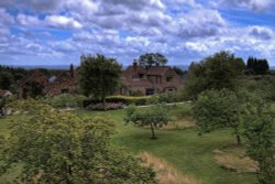 Studio buildings in Charwell House grounds Wallpaper