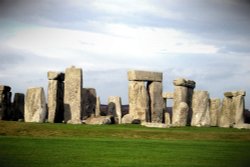 Stonehenge from the rear Wallpaper