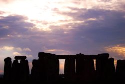 Sky over Stonehenge Wallpaper