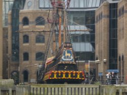 The Golden Hind Wallpaper