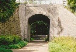 Disused  Railway Bridge between Daventry and Braunston Wallpaper