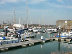 Lowestoft Marina Wallpaper