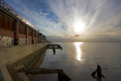 River Humber - August morning Wallpaper