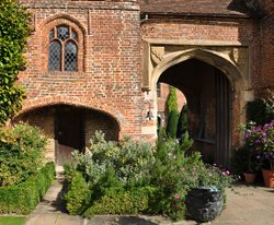 Detail of entrance to Sissinghurst Castle Wallpaper