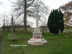 Henstead and Hulver, War Memorial Wallpaper