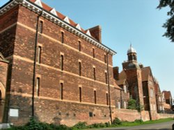 Part of the Former Britannia Barracks. Wallpaper