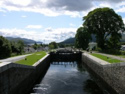 Neptune's Staircase near Fort William Wallpaper