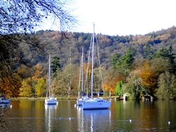 Autumn colours from Bowness Bay.