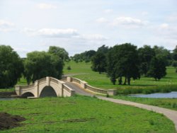 Some of the grounds at Heveningham Hall Wallpaper