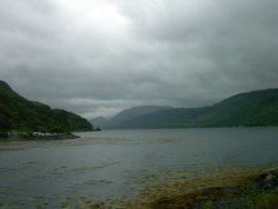 View over Loch Duich Wallpaper