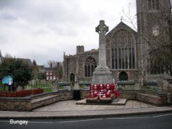 Bungay, War Memorial Wallpaper