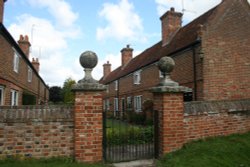 Terrace of houses in Ravenstone Wallpaper