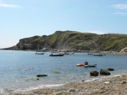 Another shot of Lulworth Cove Wallpaper