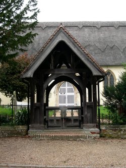 Bramfield Church lychgate