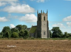 Runham Church and Tower Wallpaper