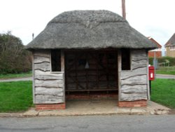 Aldeby Bus Shelter Wallpaper