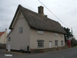 Thatched Cottage in Oakley Wallpaper