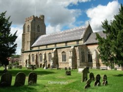 Dennington Church Wallpaper