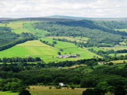 A beautiful view of Nidderdale Wallpaper