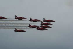 Red Arrows at Whitby