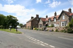 Bamburgh Village Wallpaper