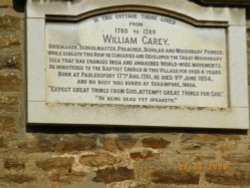 Formerly William Carey's home Wallpaper