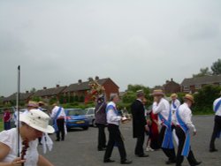 Abram morris dancers at The Queens pub Wallpaper