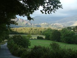 Evening in the Duddon Valley Wallpaper