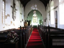 Cantley Church Interior. Wallpaper