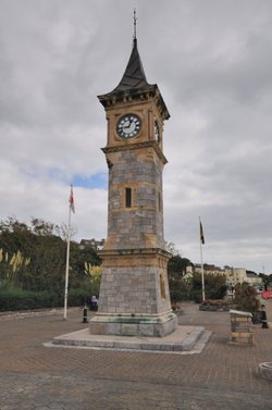 Queen Victoria Diamond Jubilee Clock in Exmouth