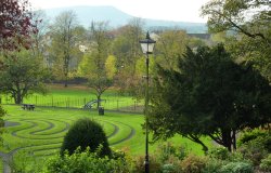 Clitheroe Castle and Grounds Wallpaper