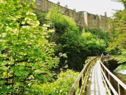 Canal walk rear of the Castle