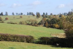 Farmland near Lowesby Wallpaper