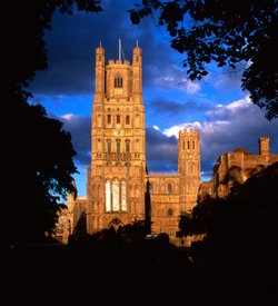 Ely Cathedral from Palace Green