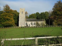 N. Burlingham Church Wallpaper