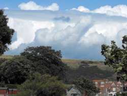 Cloud over Swanage Wallpaper