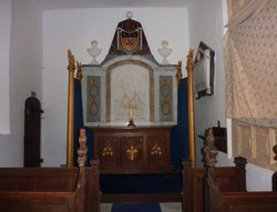 Chapel to the Gawdy family in Redenhall Church Wallpaper