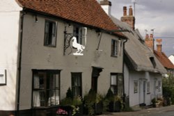 High Street in the village Wallpaper