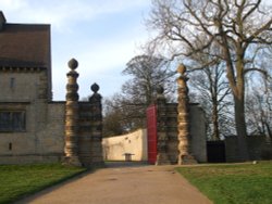 Gates to Bolsover Castle Wallpaper