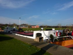 Barge on the River Waveney Wallpaper