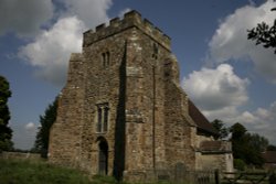 St Bartholemews village Church Wallpaper