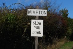 Wiveton sign Wallpaper