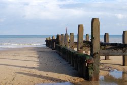 Overstrand Beach Wallpaper