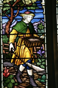 Stained glass window