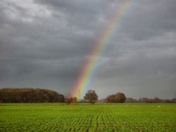 The other end of the rainbow Wallpaper