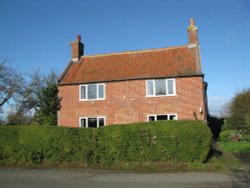 House opposite the Church Wallpaper